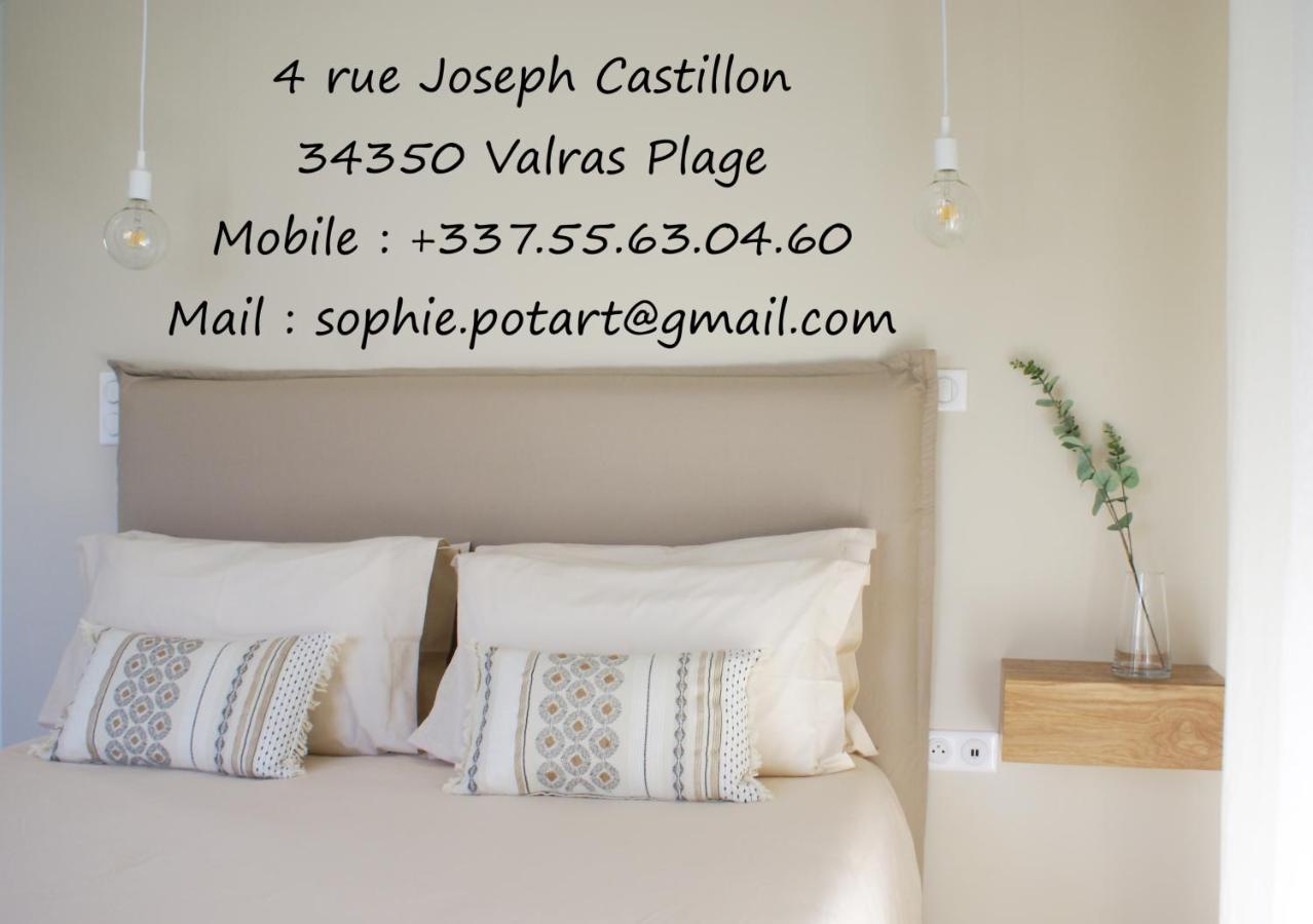 La Maison Du Potier Valras-Plage Eksteriør billede